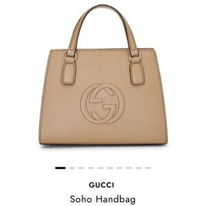 Gucci soho top handle bag authentic worn once.